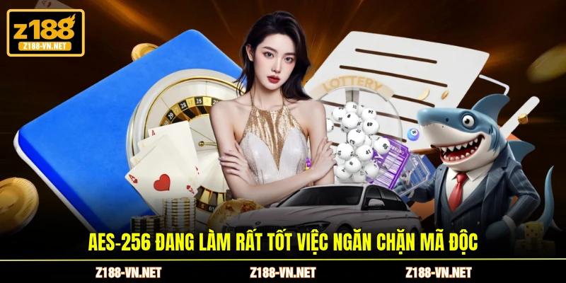AES-256 đang làm rất tốt việc ngăn chặn mã độc