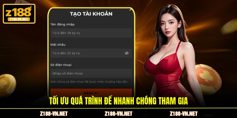 Tối ưu quá trình để nhanh chóng tham gia